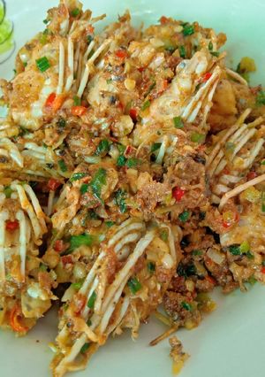 รูปของ หัวกุ้งผัดกระเทียมพริก