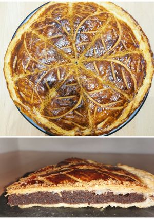 A picture of Chocolate Galette des Rois.