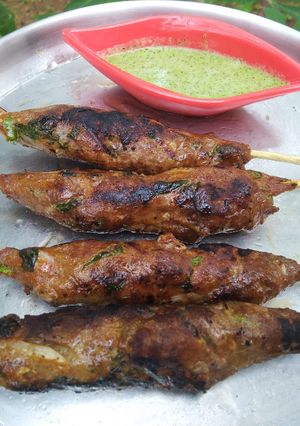 மட்டன் சீக் கபாப் (Mutton Sheik Kebab Recipe in Tamil) செய்முறை முக்கிய புகைப்படம்