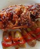 Kerapu goreng sambal kecap