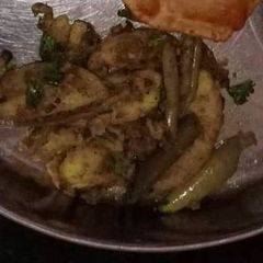 A picture of Kundru ki sabji.