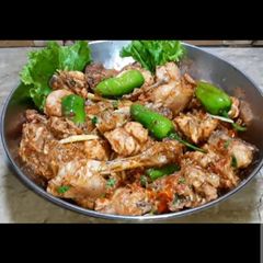 Maharani creamy chicken karahi A picture of Maharani creamy chicken karahi.