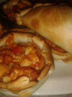 Una foto de Canastitas o empanadas de pollo