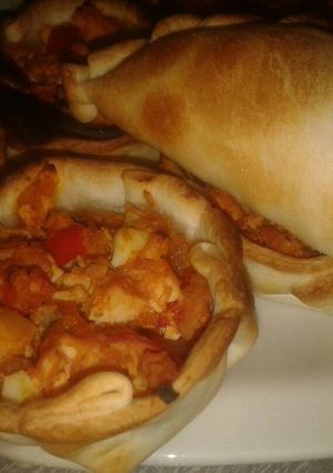 Una foto de Canastitas o empanadas de pollo