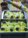 Roti Matcha isi Choco Crunchy