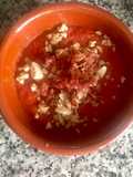 Salmorejo de tomate y zanahoria en Thermomix