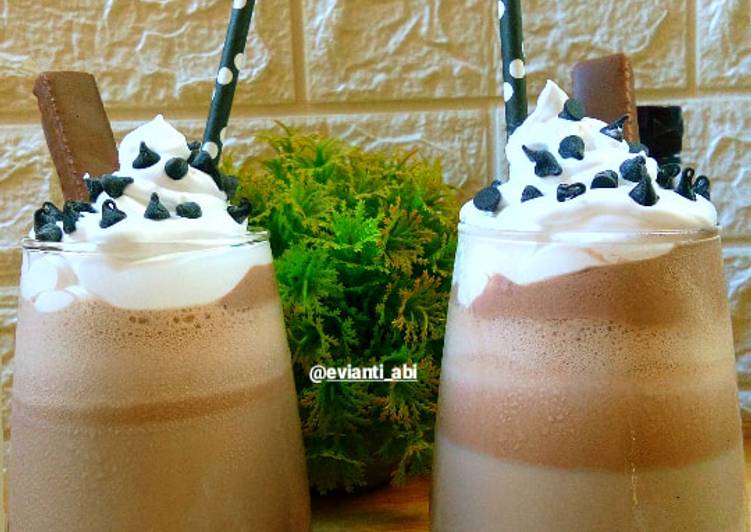 Bagaimana mengolah Chocolate milkshake 🍫 Anti Gagal