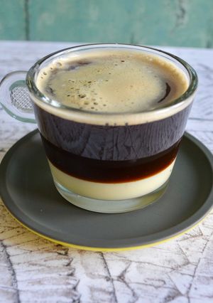A picture of Vietnamese Coffee.