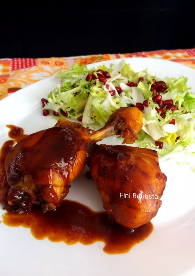 Una foto de Jamoncitos de pollo agridulce