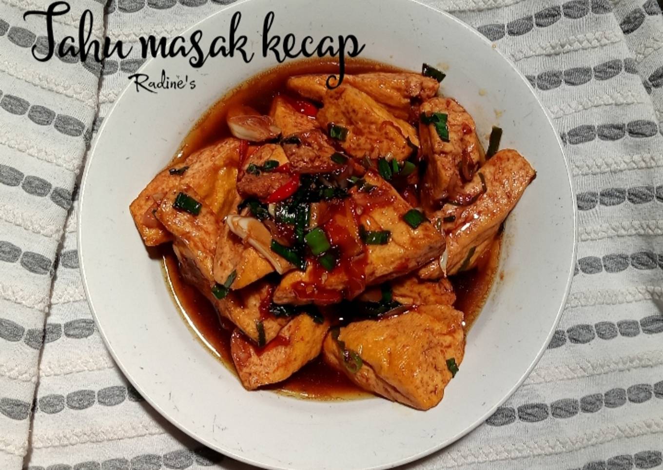 Tahu masak kecap