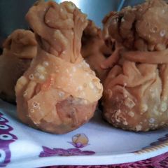 A picture of Potli samosa.
