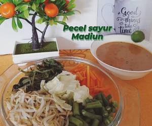 Masakan Unik Pecel sayur Madiun sederhana Praktis Enak