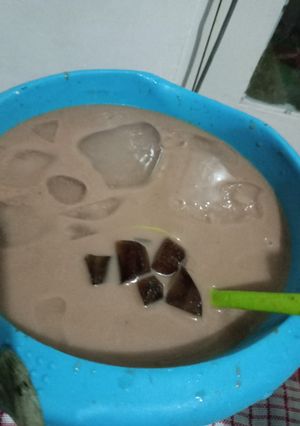 Foto resep Es cincau milo