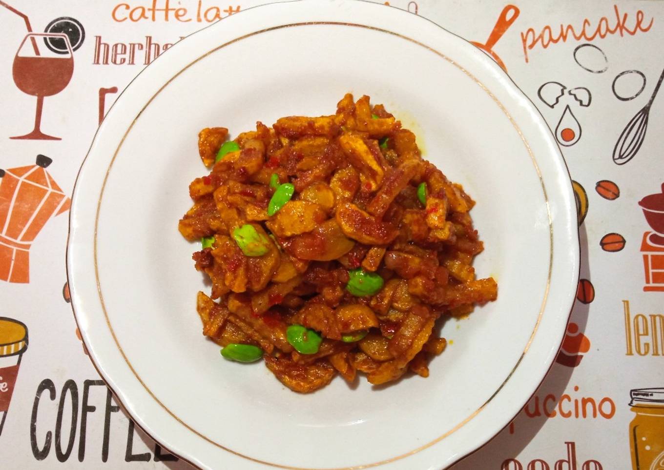 Sambal Goreng Kentang Pete