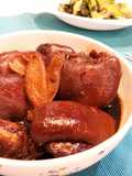 Pork Trotter in Black Vinegar and Ginger