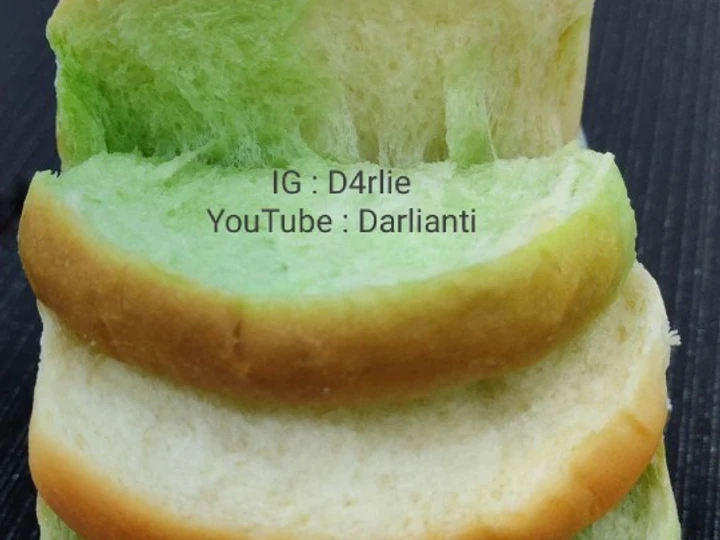 Cara Mudah Membikin Resep Resep roti sisir kombinasi pandan plain berserat panjang yang Sempurna Anti Ribet, Menggugah Selera