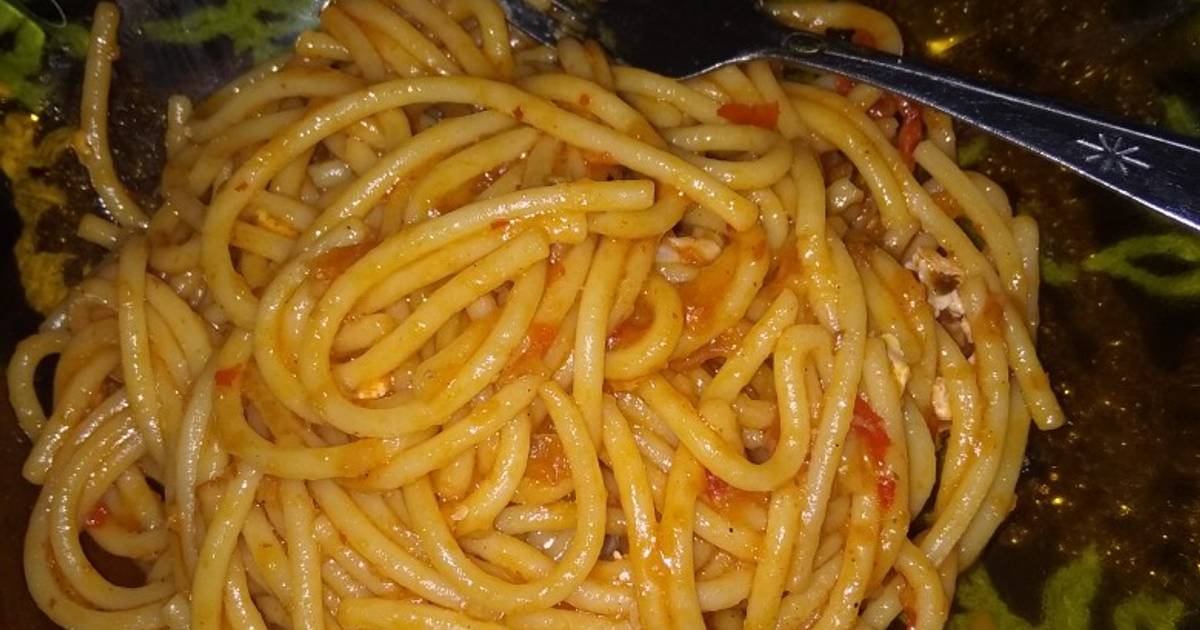 109 resep  spageti  goreng pedas enak dan sederhana Cookpad