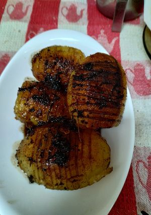 Una foto de Papas a la mantequilla con estragón