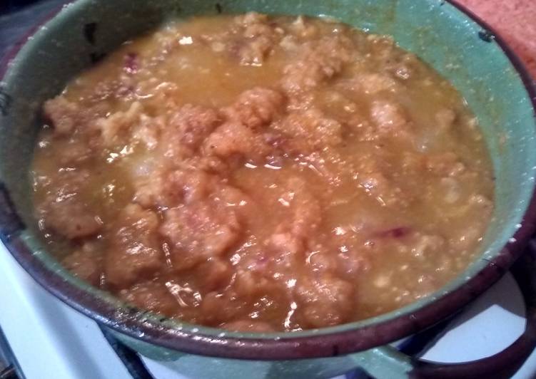 Chicharrón de Pella en salsa verde