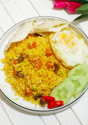 Foto resep Simple Fried Rice | Nasi Goreng