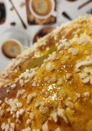 Une photo de Galette des rois briochée