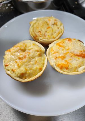 Una foto de Tartines de arroz