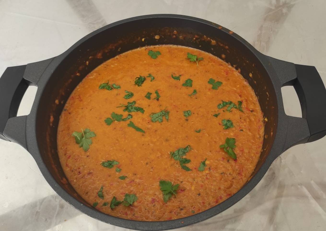Easy Red Lentil Dhal / Masoor Dal recipe (vegan curry)