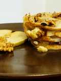 Parmigiana di pere e noci