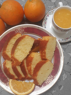 عکسی از دستور کیک پرتقالی
