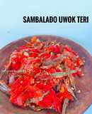 Sambalado Uwok Teri