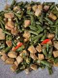 Kacang Panjang Tempe Gembus/Menjes