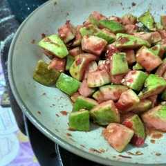 A picture of Asinan Jambu Merah.