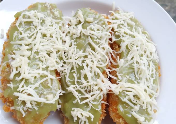 Cara Gampang Membuat Pisang Crispy Saus Matcha Homemade, Sempurna