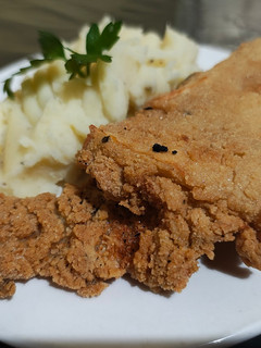 Una foto de Milanesa de Mondongo
