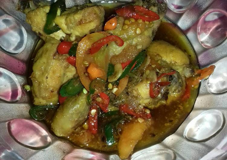 Ayam pedas asam manis🍗☺