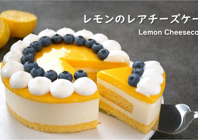 Simple Way to Make Homemade No-Bake Lemon Cheesecake