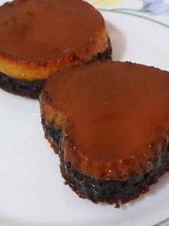 Una foto de Mini chocoflanes