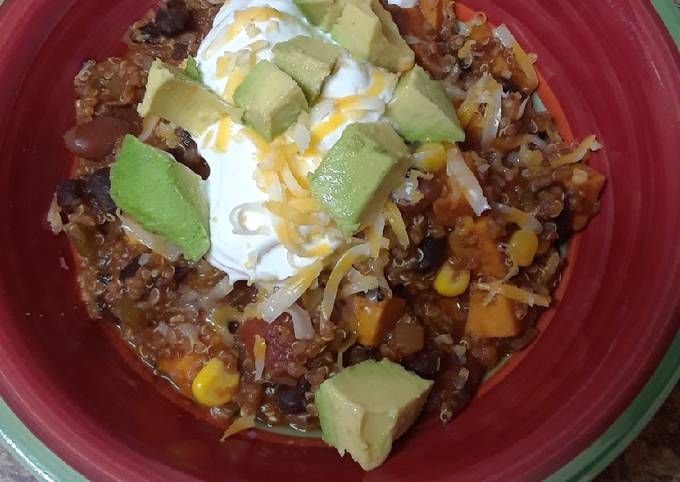 Simple Way to Make Super Quick Homemade Quinoa Chili