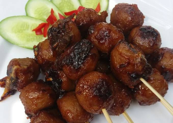 Resep Bakso Bakar Teflon Oleh Rizkia Ariyanti Cookpad