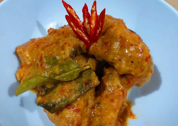 Langkah Mudah untuk mengolah Gulai Ayam Pedas, Enak Banget