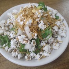A picture of Popped sorghum bhel.