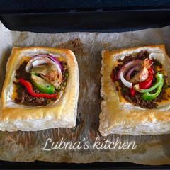 A picture of Puff pastry Tart:.