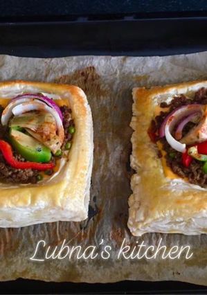A picture of Puff pastry Tart:.