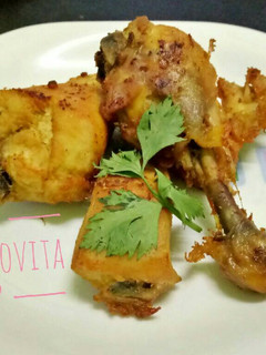 Foto resep Ayam Goreng Ungkep Bumbu Kuning