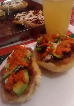 Una foto de Molletes