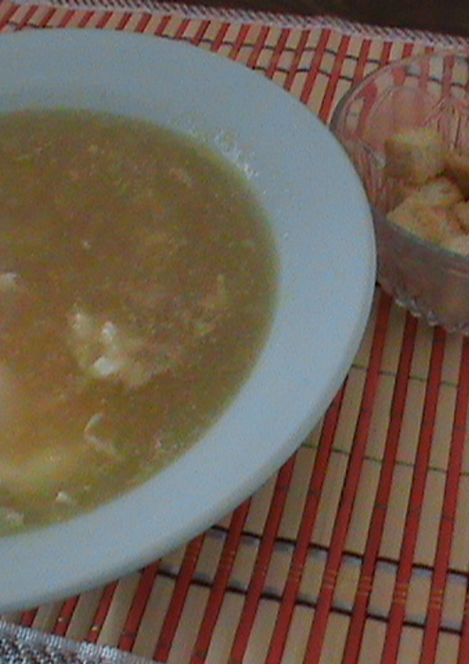 Una foto de Sopa de cebolla