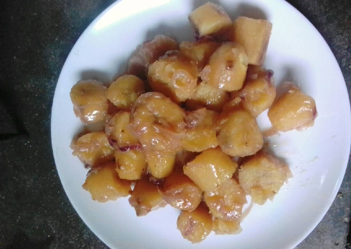 Onion spice banana