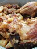 Pollo asado a la provenzal