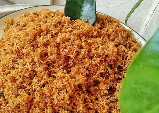 Wajib coba! Cara termudah memasak Serundeng Kelapa Pedas  nagih banget