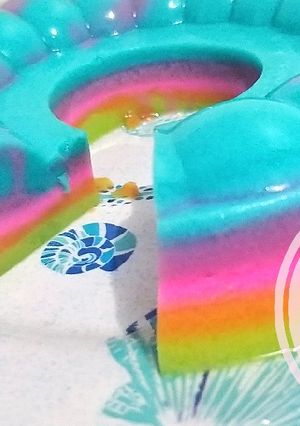 Foto resep Puding pelangi